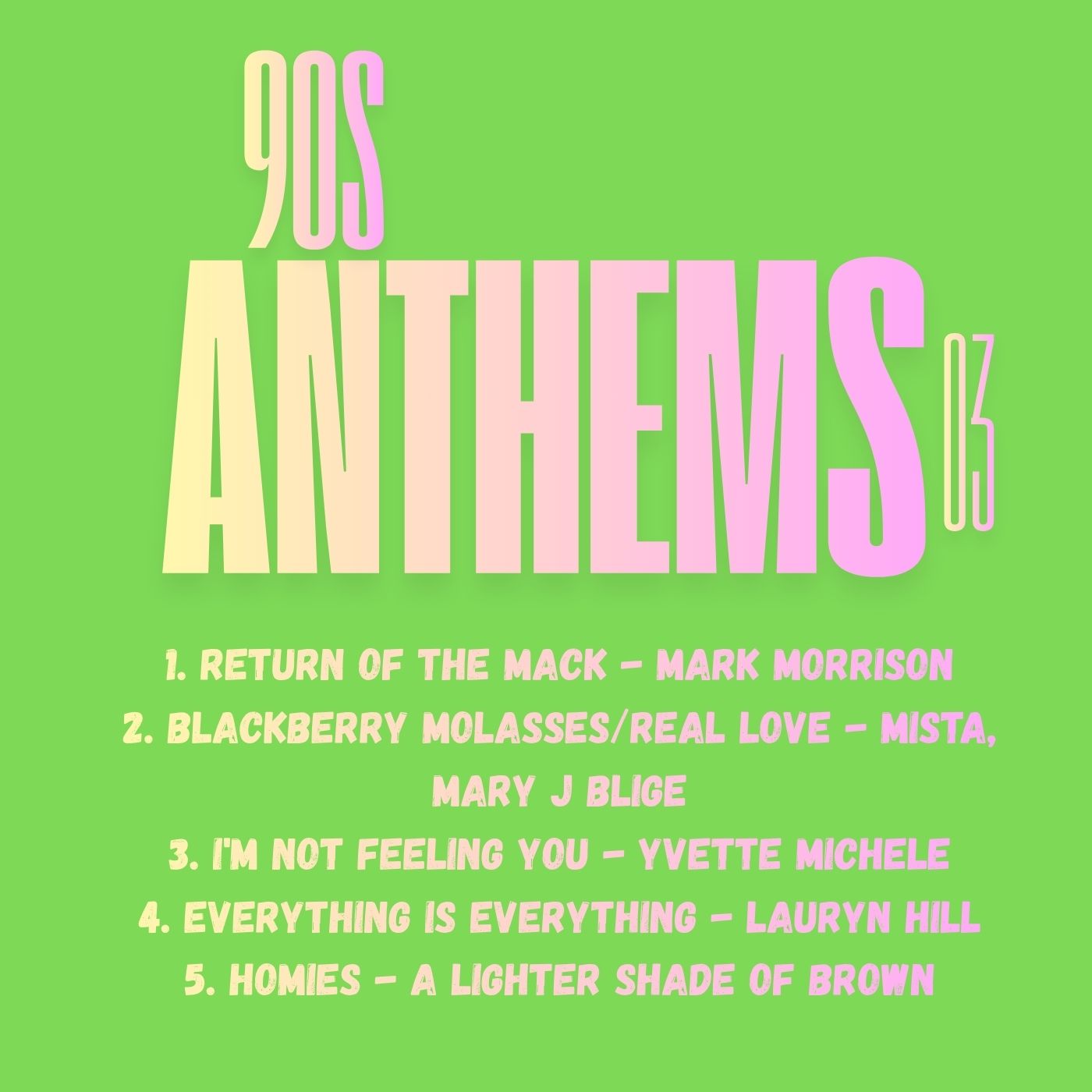 90s Anthems 3 Video Mix