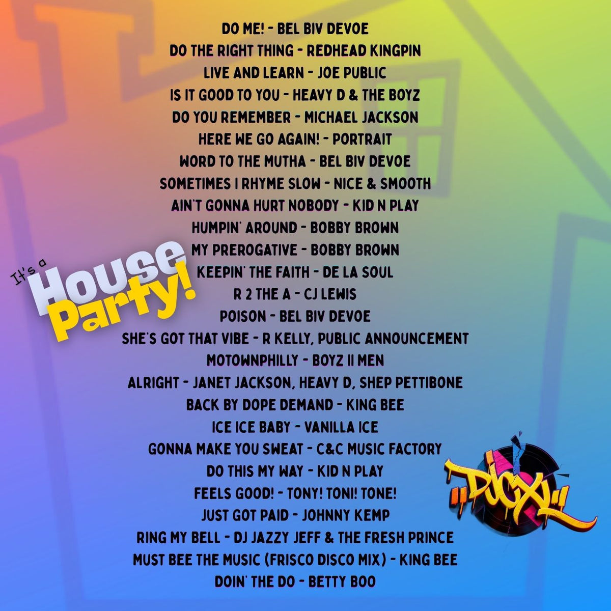 NEW! - It's A House Party MP3 MIX - FREE VIDEO MIX