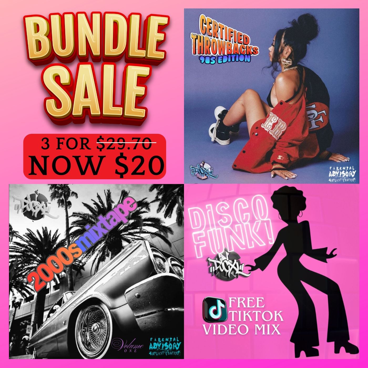 DJCXL'S PERSONALIZED BUNDLE #2