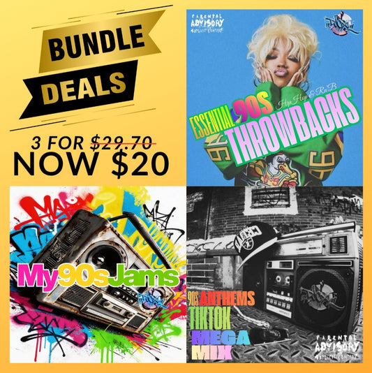 Ultimate 90s Nostalgia Collection - DJCXL Bundle