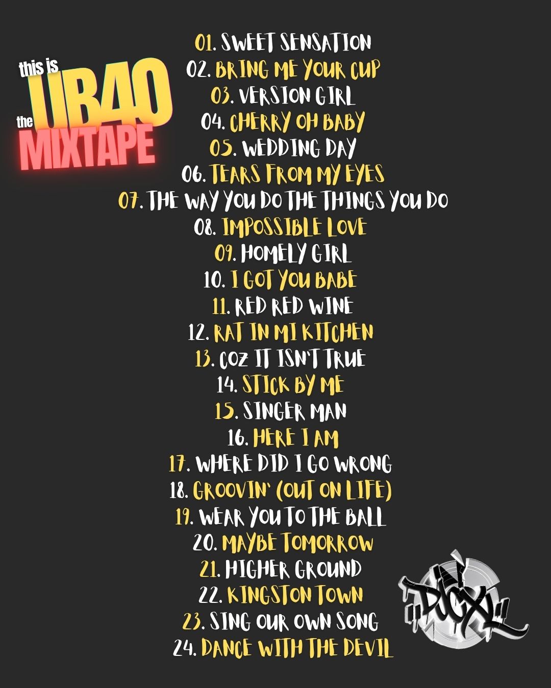 NEW! - THIS IS UB40 THE MIXTAPE/MP3